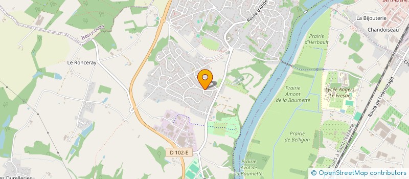 localisation de l'entreprise LE COLIBRI  BOUCHEMAINE