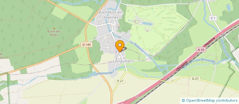 localisation de l'entreprise LE COLIBRI  LONGVILLIERS