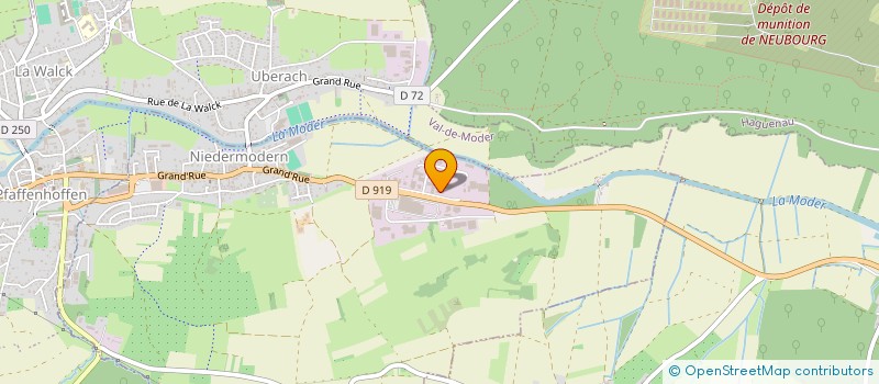 localisation de l'entreprise LE COLIBRI à NIEDERMODERN