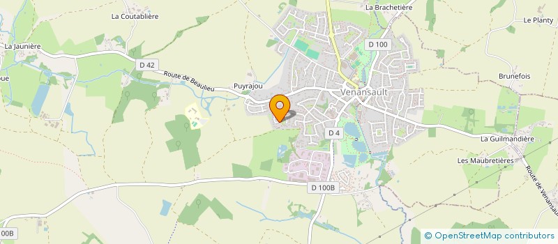 localisation de l'entreprise LE COLIBRI à VENANSAULT