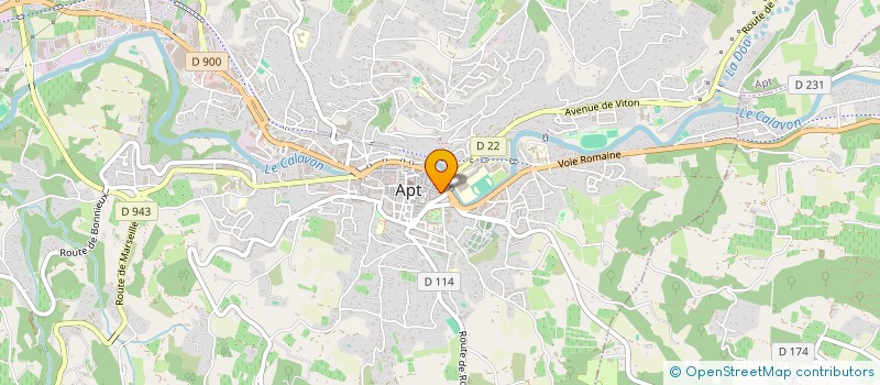 localisation de l'entreprise LE COLIBRI à APT