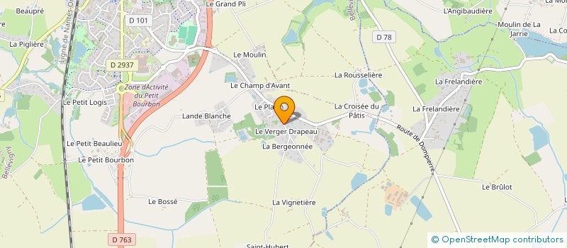 localisation de l'entreprise LE COLIBRI - CAFE DES ENFANTS à BELLEVIGNY