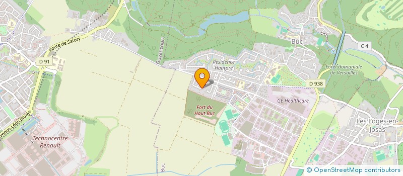 localisation de l'entreprise LE COLIBRI DU PETIT AIGREFOIN  SAINT-REMY-LES-CHEVREUSE