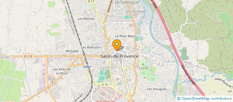 localisation de l'entreprise LE COLISEE à SALON-DE-PROVENCE