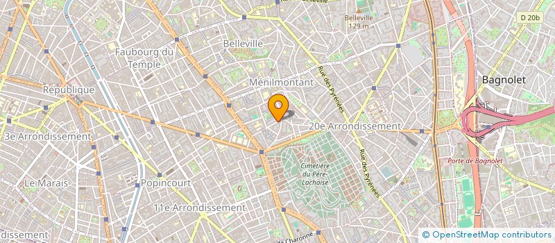 localisation de l'entreprise LE COLLECTIF  PARIS