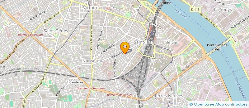 localisation de l'entreprise LE COLLECTIF  BORDEAUX