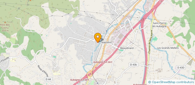 localisation de l'entreprise LE COLLECTIF ALAMBIC à AUBAGNE