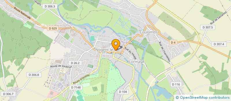 localisation de l'entreprise LE COLLECTIF BIEN-ETRE à NOGENT-LE-ROI