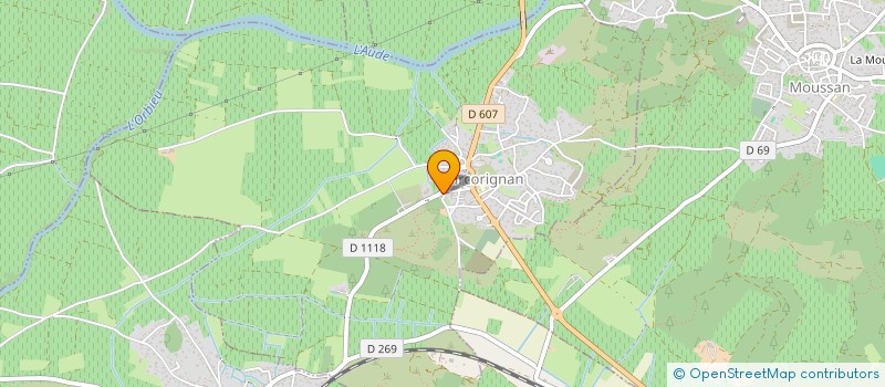 localisation de l'entreprise LE COLLECTIF BLEU OCCITANIE  MARCORIGNAN