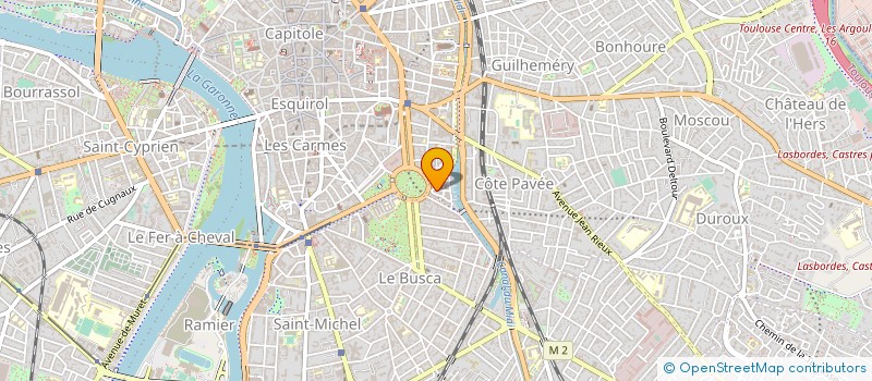 localisation de l'entreprise LE COLLECTIF D'ACTIVITES MUSICALES à TOULOUSE
