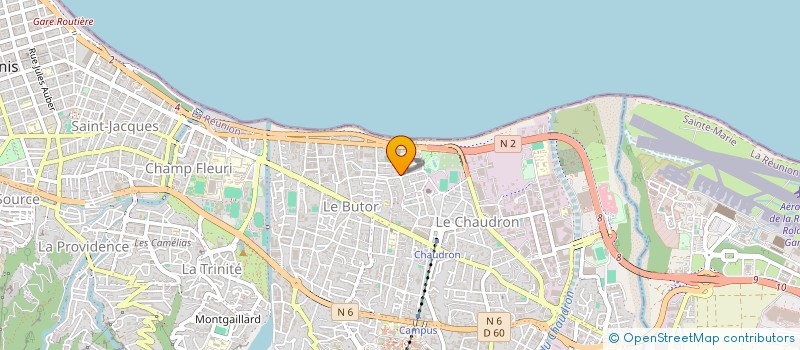 localisation de l'entreprise LE COLLECTIF DE LA BRETAGNE à SAINT-DENIS