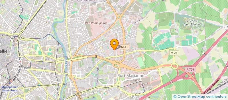 localisation de l'entreprise LE COLLECTIF DE LA CONCIERGE-RIE à MONTPELLIER