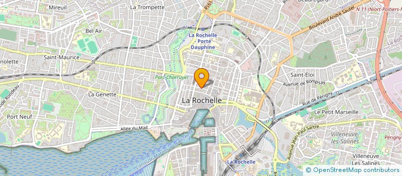 localisation de l'entreprise LE COLLECTIF DE LA FEE  LA ROCHELLE