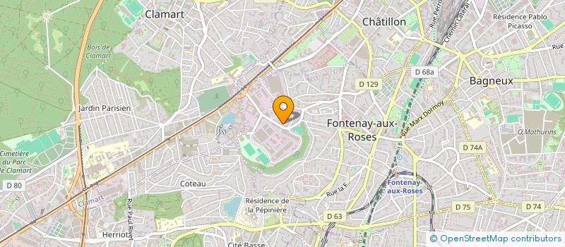 localisation de l'entreprise LE COLLECTIF DES AFFRANCHIS à FONTENAY-AUX-ROSES