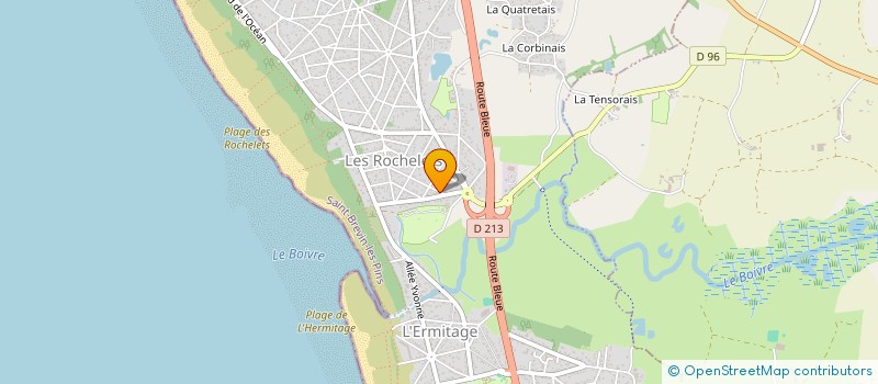 localisation de l'entreprise LE COLLECTIF DES BREVINOIS ATTENTIFS ET SOLIDAIRES à SAINT-BREVIN-LES-PINS