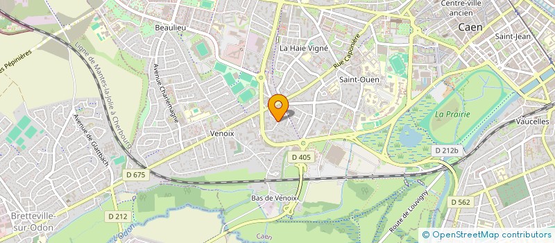 localisation de l'entreprise LE COLLECTIF DES DEUX MONDES à CAEN