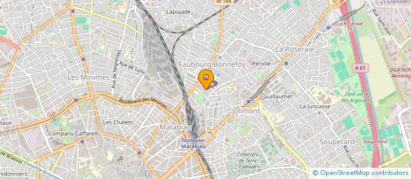 localisation de l'entreprise LE COLLECTIF DES JEUNES DYNAMIQUES à TOULOUSE
