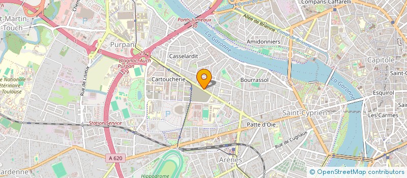 localisation de l'entreprise LE COLLECTIF DES SPORTIVES à TOULOUSE