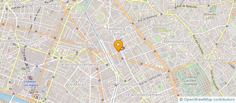 localisation de l'entreprise LE COLLECTIF DES YEUX  PARIS