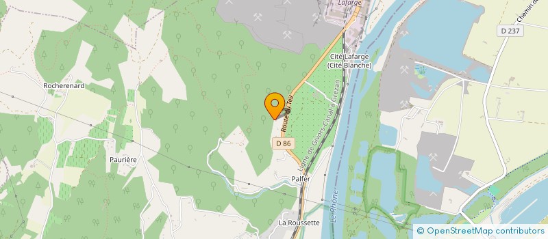 localisation de l'entreprise LE COLLECTIF DU CHATEAU DE VERCHAUS à VIVIERS