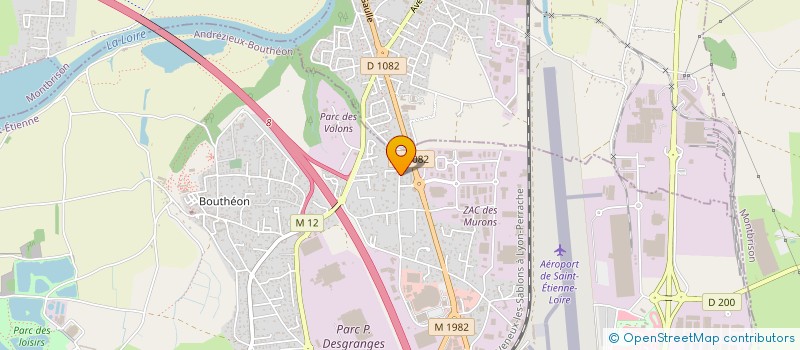 localisation de l'entreprise LE COLLECTIF DU COEUR 42  ANDREZIEUX-BOUTHEON