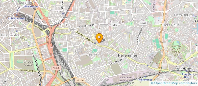 localisation de l'entreprise LE COLLECTIF DU PLATEAU à LILLE