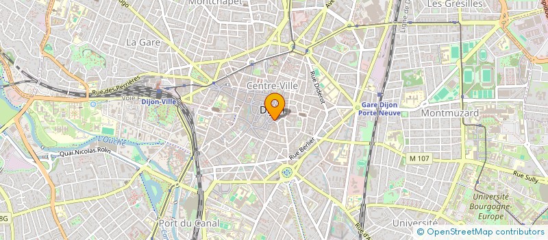 localisation de l'entreprise LE COLLECTIF EPHEMERE  DIJON