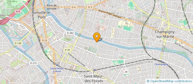 localisation de l'entreprise LE COLLECTIF LUMIERE à SAINT-MAUR-DES-FOSSES
