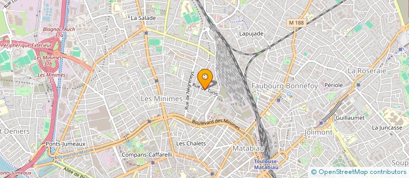 localisation de l'entreprise LE COLLECTIF MAIS PAS QUE à TOULOUSE