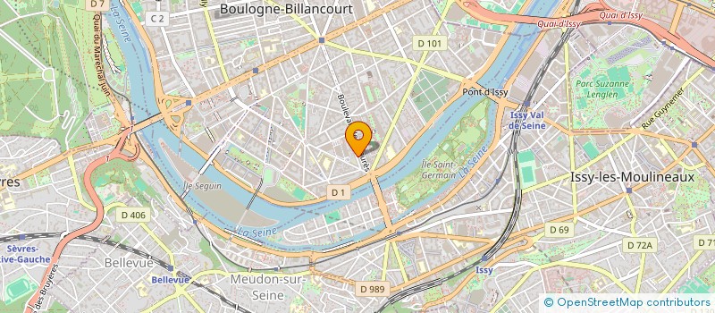 localisation de l'entreprise LE COLLECTIF TELE à BOULOGNE-BILLANCOURT