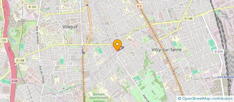 localisation de l'entreprise LE COLLECTIF VITRIOSART à VITRY SUR SEINE
