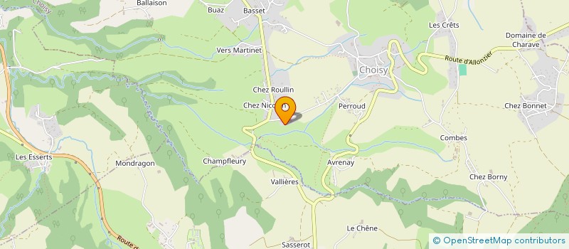 localisation de l'entreprise LE COLLECTIONNEUR ANTIQUITE BROCANTE  CHOISY