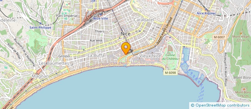 localisation de l'entreprise LE COLLET à NICE