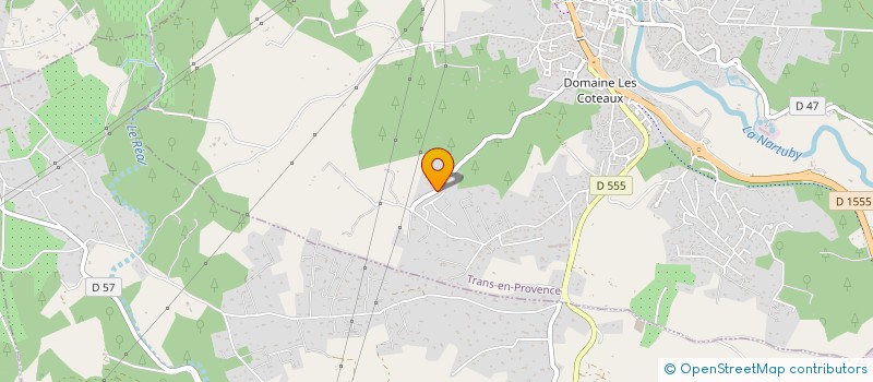localisation de l'entreprise LE COLLET DU MARQUIS à TRANS-EN-PROVENCE