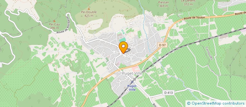 localisation de l'entreprise LE COLLET LONG  PIERREFEU-DU-VAR