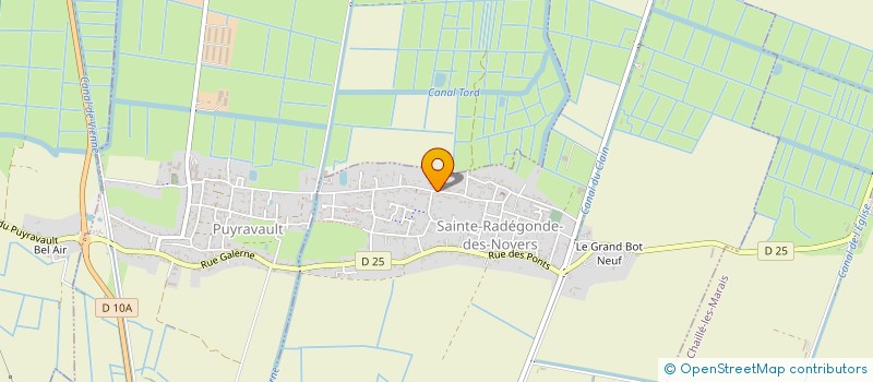 localisation de l'entreprise LE COLLIBERT  PUYRAVAULT