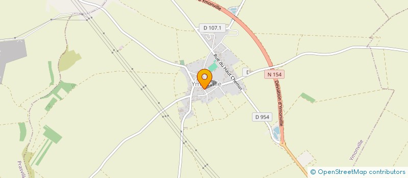 localisation de l'entreprise LE COLOMBIER à YMONVILLE