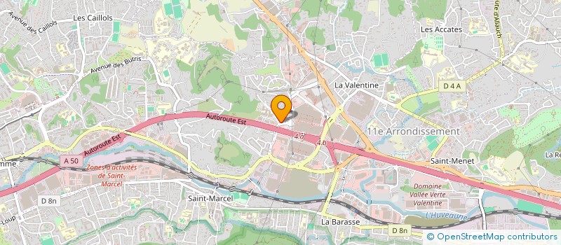 localisation de l'entreprise LE COLOMBIER à MARSEILLE