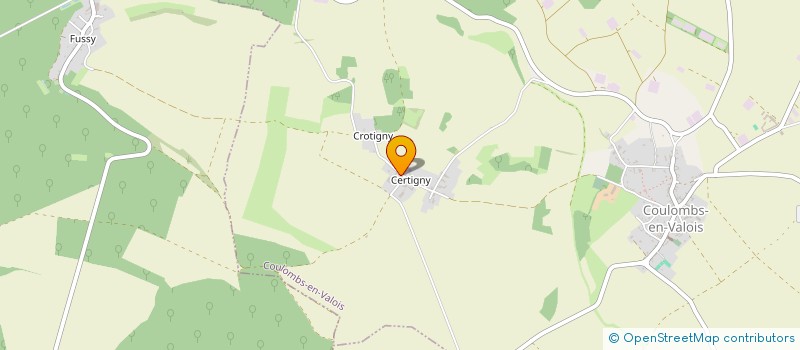localisation de l'entreprise LE COLOMBIER à COULOMBS-EN-VALOIS