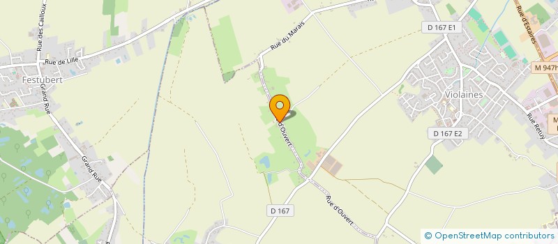 localisation de l'entreprise LE COLOMBIER DE L ARTOIS à GIVENCHY-LES-LA-BASSEE