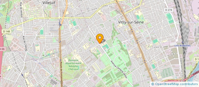 localisation de l'entreprise LE COLONEL à VITRY-SUR-SEINE