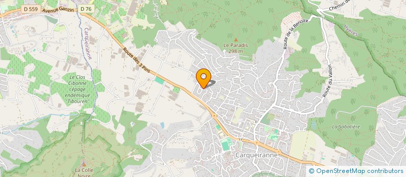 localisation de l'entreprise LE COMBAT D'EVAN (LCDE)  CARQUEIRANNE