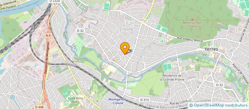 localisation de l'entreprise LE COMBAT DE LA FOI  CROSNE