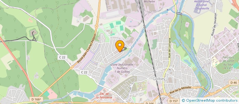 localisation de l'entreprise LE COMBAT DE MON RAYON DE SOLEIL  GOLBEY