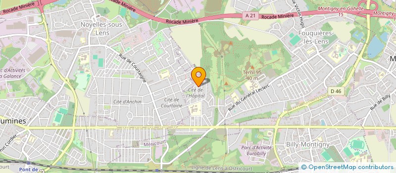 localisation de l'entreprise LE COMBAT DE SUZIE  FOUQUIERES-LES-LENS