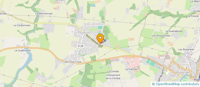 localisation de l'entreprise LE COMBAT ORDINAIRE à DINAN