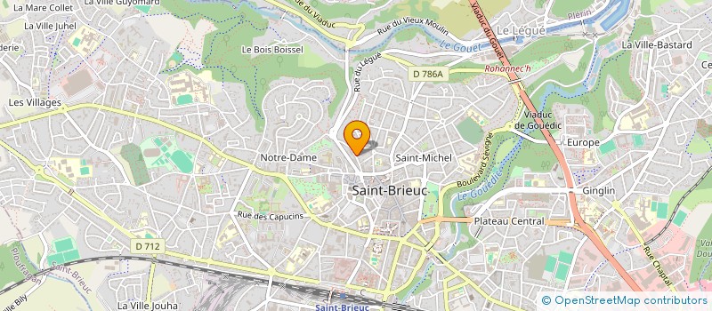 localisation de l'entreprise LE COMBAT SOCIALISTE EDITIONS à SAINT-BRIEUC