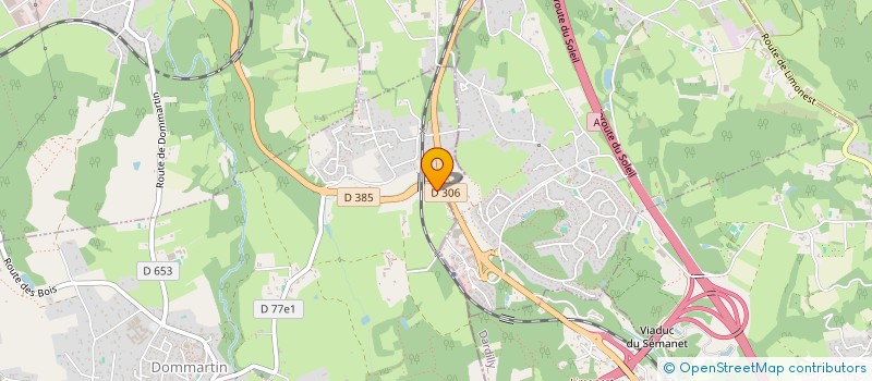 localisation de l'entreprise LE COME  LES CHERES