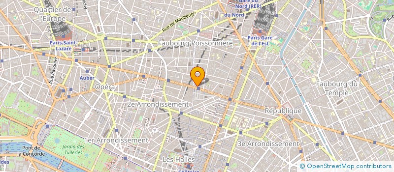 localisation de l'entreprise LE COMEDY CLUB  PARIS