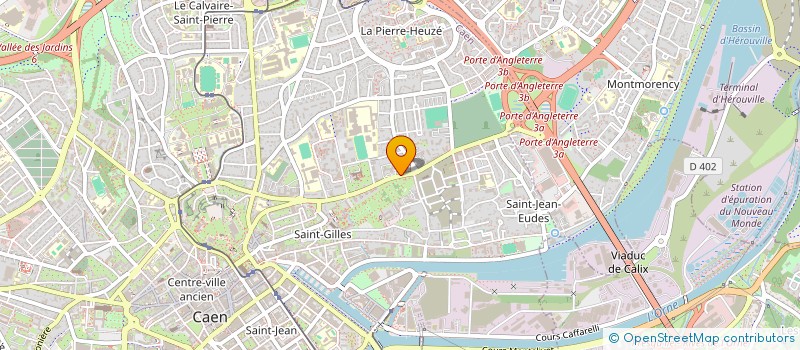 localisation de l'entreprise LE COMITE DE PROTECTION DES PERSONNES NORD-OUEST III  CAEN
